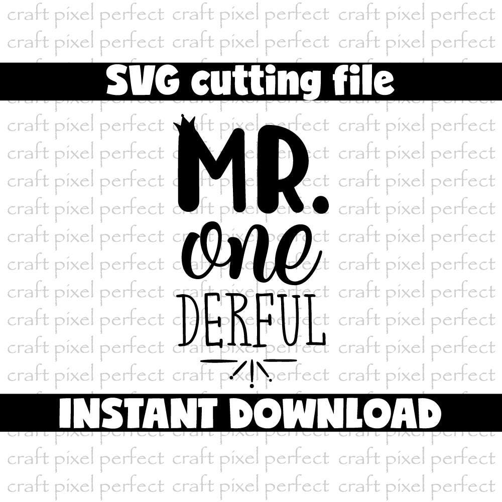 Download Mr. Onederful Svg, First Birthday Svg, Onederful Svg File ...