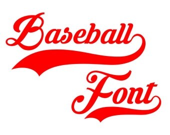 Free Free Baseball Font Svg 625 SVG PNG EPS DXF File