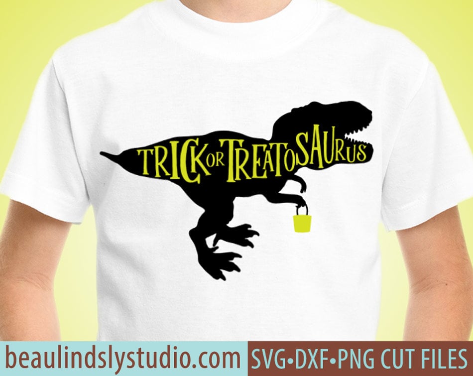 Download Halloween Dinosaur SVG File, Halloween T Rex SVG ...