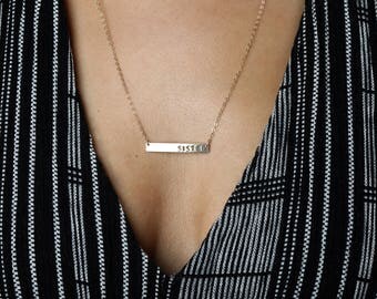 Personalized Jewelry, Thin Personalized Necklace, Gift Girlfriend, Personalized Necklace for Her, Custom Jewellery
