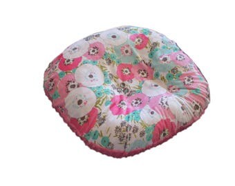 boppy lounger cover- floral minky cover floral minky boppy lounger cover-all minky cover, ships today