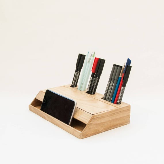 Modern Desk Organizers wood handmade desk organizer / office modern desk organizer / Modern Desk Organizers wood handmade desk organizer / office modern desk organizer /