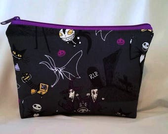 nightmare before christmas cosmetic bag