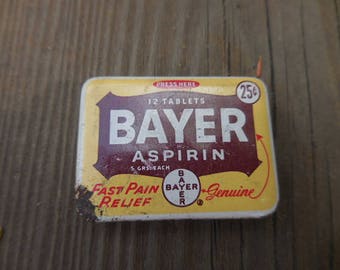 Bayer aspirin | Etsy