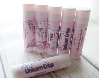 Wholesale 12 Flavored Lip Balms Bacon Unicorn Crap Dill Pickle Pizza