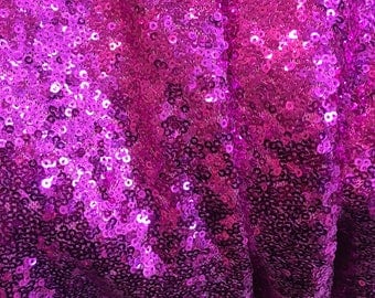 Dress Gowns Mini Disc Glitz Sequin Spandex Fabric - SILVER - 54