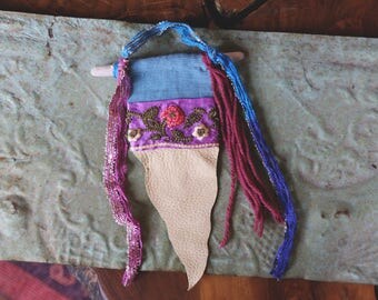 Custom Word of the Year Gypsy Altar Prayer Flag