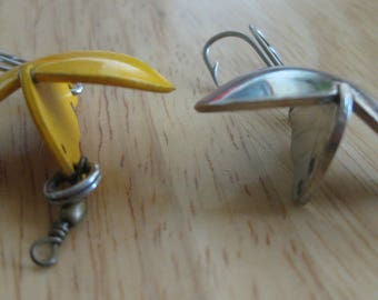 2 Lot Vibra Bat Sonic Lure Harris Industries collectible