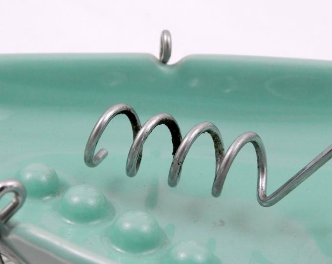 Vintage Mid Century Modern Ceramic Mint Green and Chrome Atomic Design Ashtray, Tobacciana Sputnik Style, Retro 1960s Smoking Accessories Vintage Mid Century Modern Ceramic Mint Green and Chrome Atomic Design Ashtray, Tobacciana Sputnik Style, Retro 1960s Smoking Accessories