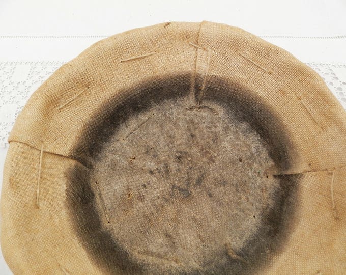 1 Antique French Boulangerie Wicker Bread Rising Basket / Bread Proofing Basket with Grain Sack Lining, Dough Rising Bowl, French Decor 1 Antique French Boulangerie Wicker Bread Rising Basket / Bread Proofing Basket with Grain Sack Lining, Dough Rising Bowl, French Decor