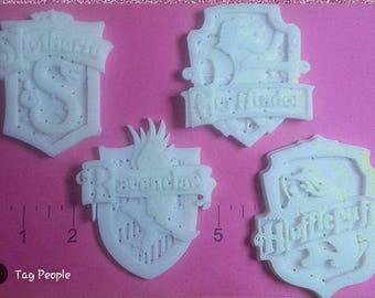 Harry Potter Crests Flexible Resin Mold