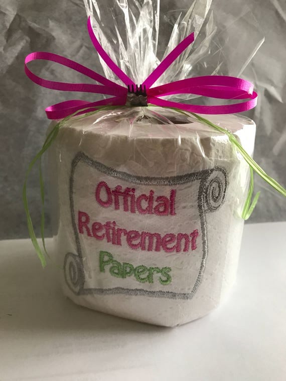 Official Retirement Papers Retirement Gift Gag Gift