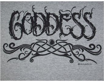 Goddess Wiccan Pagan T-Shirt BL