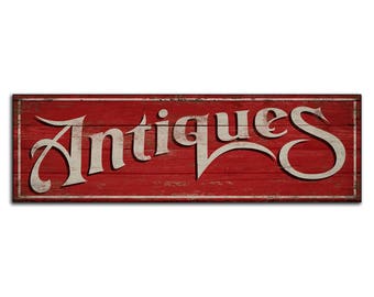 Antique store sign | Etsy