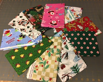 Christmas one yard bundle (10 yards)