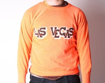 Final SALE - Vintage Las Vegas Neon Day Glo Sweatshirt