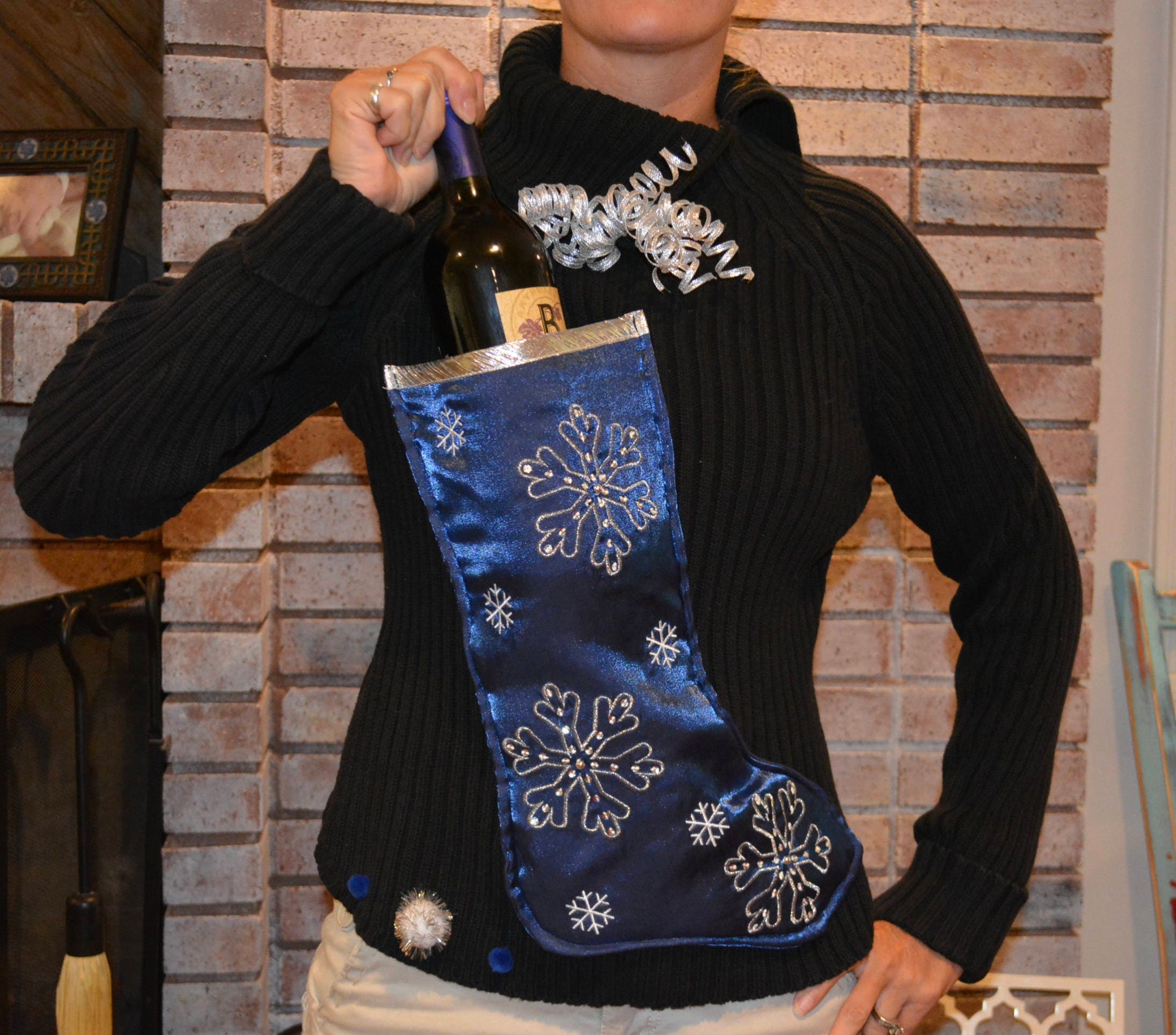 christmas sweater with drink holder