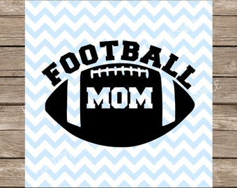 Football Mom svg, Football svg, Sports svg, svg, svg files, svg designs, svg files for cricut, svg silhouette, Football player cut file