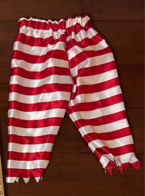 Pirate pants costume red size 12-24 months
