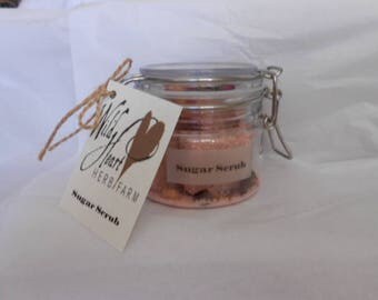 Rose Geranium Scented Sugar Scrub Cubes