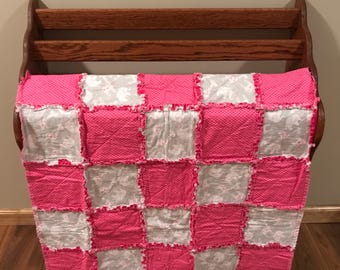 Elephant Infant Rag Quilt