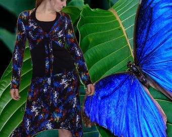 Bolero and skirt 'Blue Space'...