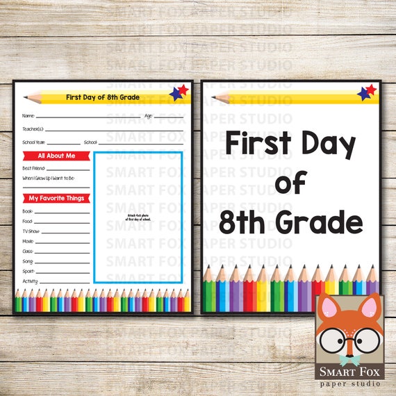 Essay on my first day in class 8th picture