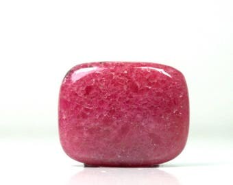 Fine Quality Cushion Shape Natural Earth mined Rhodonite 31 Carat Cabochon loose gemstone Worldwide Shipping Free,