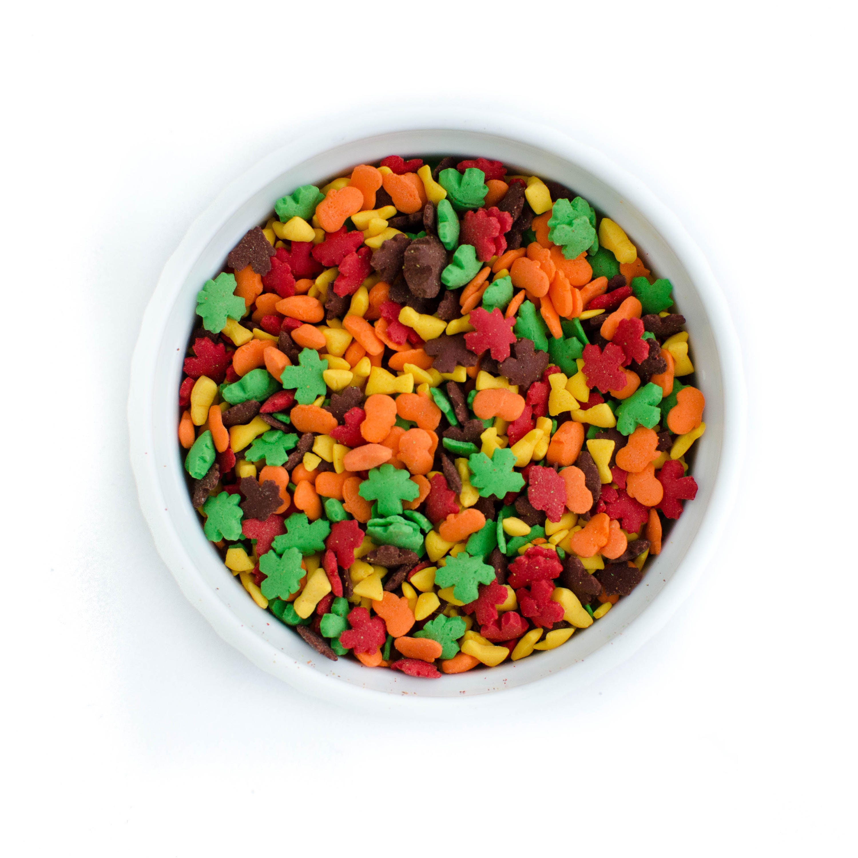 Fall Sprinkles // Autumn Leaf Sprinkles // Fall Quins