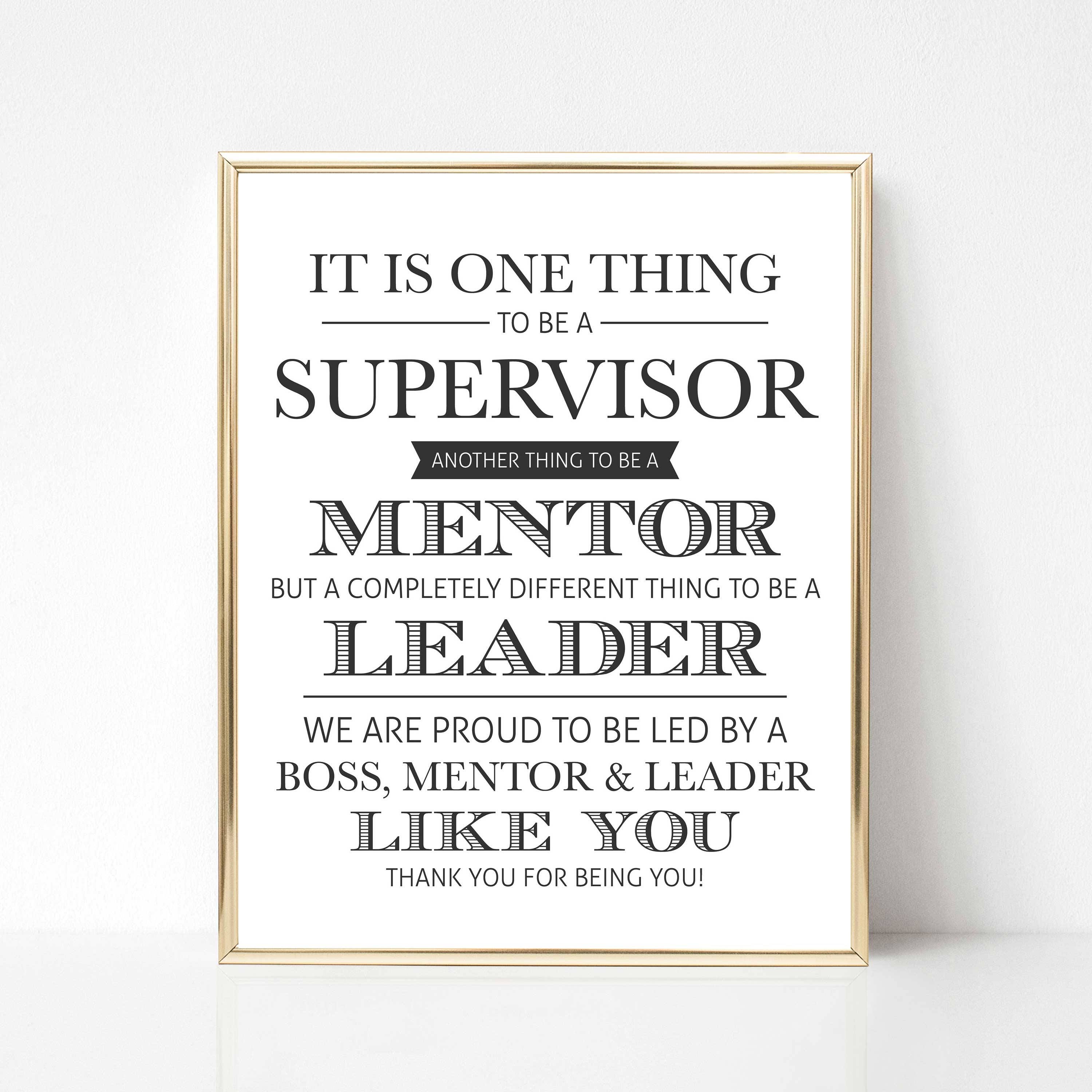 Digital Supervisor Quote Gift Best Boss Quote Gift Boss