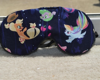 My Little Pony Sleep Mask/ Light Blocking Mask/ MLP Gifts