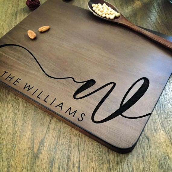 Personalized Cutting Board Personalized Custom Cutting Board