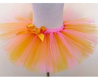 Pink and gold tutu, gold baby tutu, gold and pink tutu, gold tutu baby, gold tutu skirt, gold toddler tutu, gold tutu toddler, gold tutu