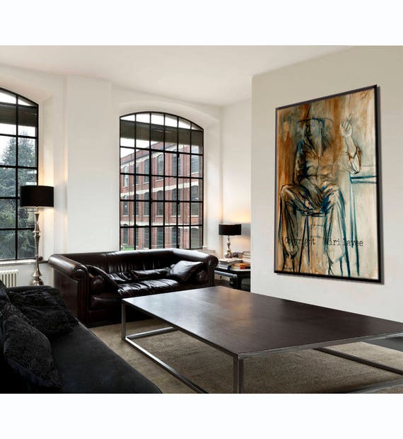 Art Print Large Wall Art Figure Art Manly Extra Large Wall