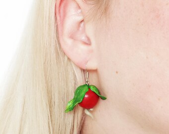 Luna Lovegood Radish Earrings