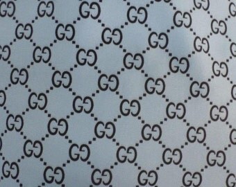 Gucci Inspired Designer Inspired Print Spandex By The Yard