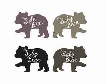 Download Bear cub svg | Etsy