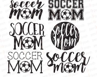 Svg - Soccer Mom SVG - Soccer Mom DXF - Soccer Mom Clipart - Soccer Mom Graphics - Soccer Mom Cut Files - Soccer SVG - Sport Mom