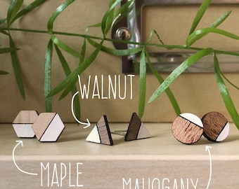 Geometric Minimalist Studs