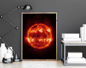 Sun artwork | Etsy