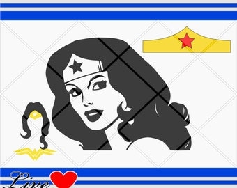 Download Wonder woman bracelet | Etsy