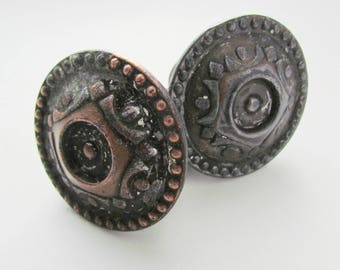 Vintage door knob brass DoorKnob brass door handles Metal door knob Retro door knob brass handles Door hardware brass door knob Antique