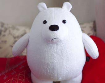 we bare bears ice bear plush