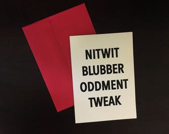 Harry Potter Card