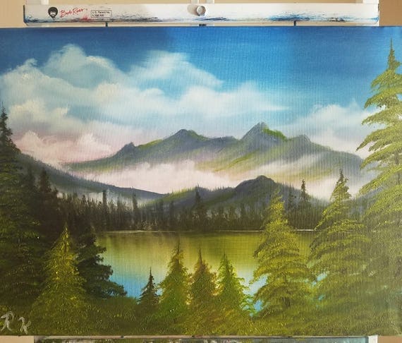 Bob Ross Desert Painting Images