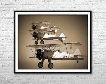 Aviation Wall Decor airplane canvas | etsy Aviation Wall Decor airplane canvas | etsy