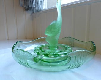 Josef Inwald Poisson Volant Deco centrepiece, Czech