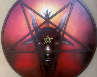 Baphomet - Pentagram Painting