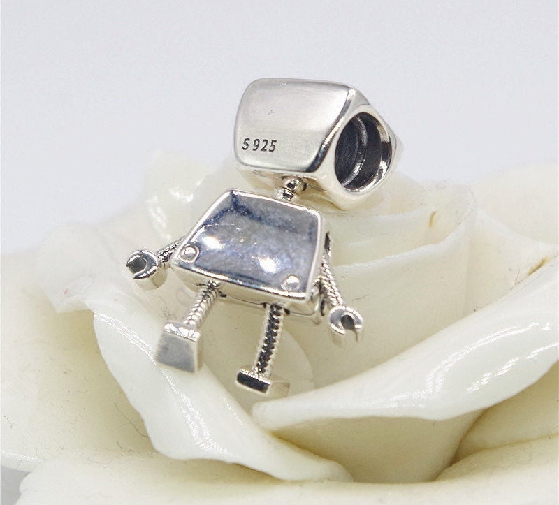 pandora robot girl charm pandora robot girl charm