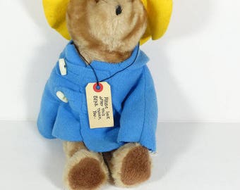 1975 Paddington Bear Stuffed Plush - Eden Toys